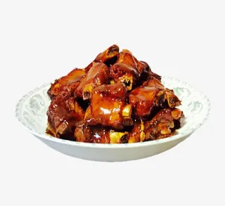 红烧猪排骨免抠