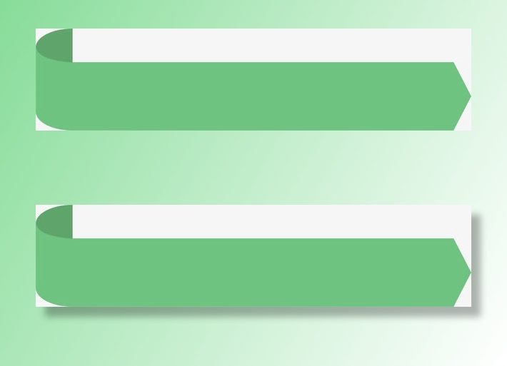 浅绿色标签免抠