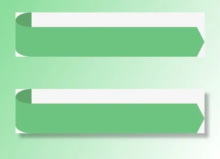 浅绿色标签免抠