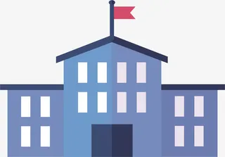 开学季学校矢量图免抠手绘/卡通卡通元素