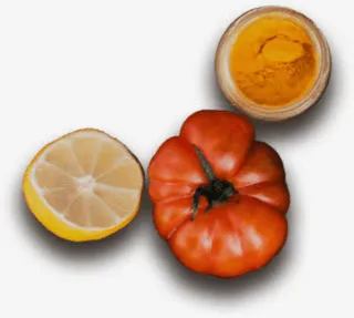 柠檬西红柿图片免抠