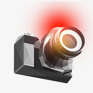 闪着光晕的相机免抠