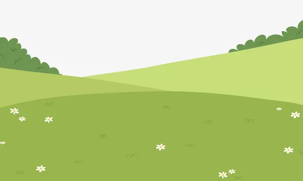 绿色渐变春天背景