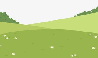 绿色渐变春天背景