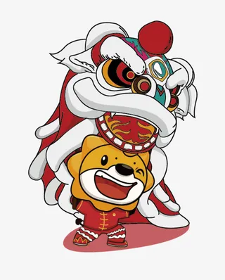 苏宁易购吉祥物免抠