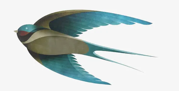 矢量燕子免抠