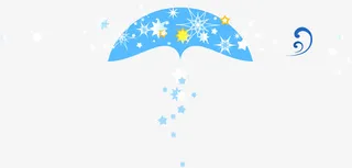 蓝色星星素材六一儿童节免抠