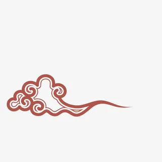 鸡斗云雕花免抠