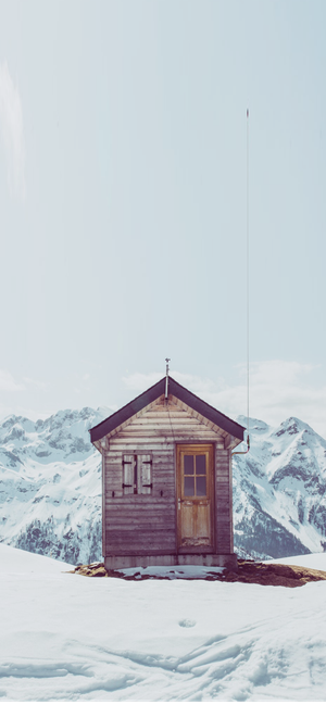 立冬冬季雪日图高清