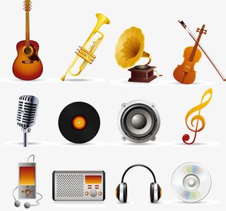 音乐元素免抠