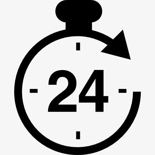 24小时图标免抠