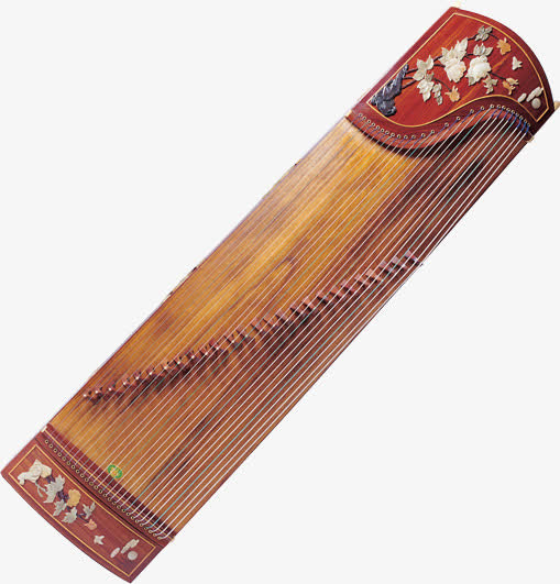 古筝乐器PNG免抠图素材 - 理睬 -免抠