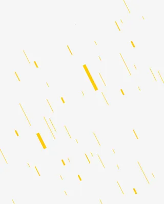 黄色飘散艺术线条免抠