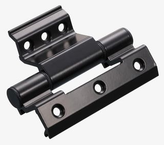 黑色铝合金门窗配件免抠