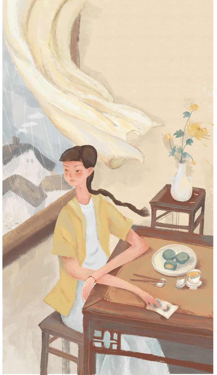 清明节忧伤女生高清