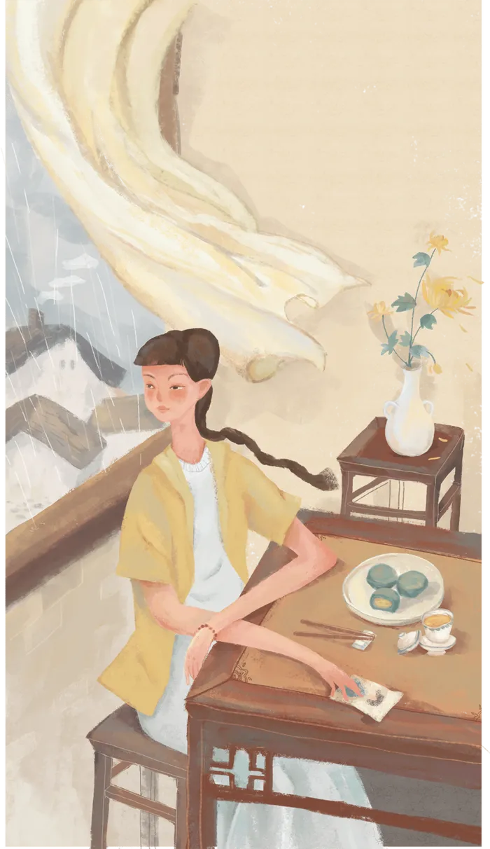 清明节忧伤女生高清