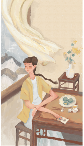 清明节忧伤女生高清