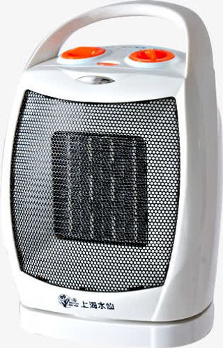 家用电热扇店铺活动免抠