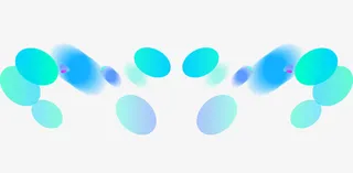 蓝色渐变椭圆背景素材