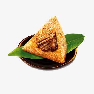 瘦肉馅粽子设计素材免抠