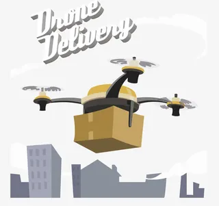 科技快递公司免抠