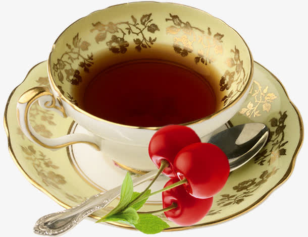 一杯好看的红茶免抠