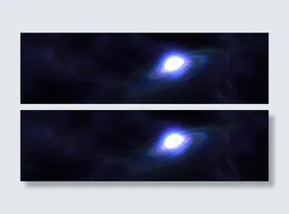 星空唯美浪漫背景海报