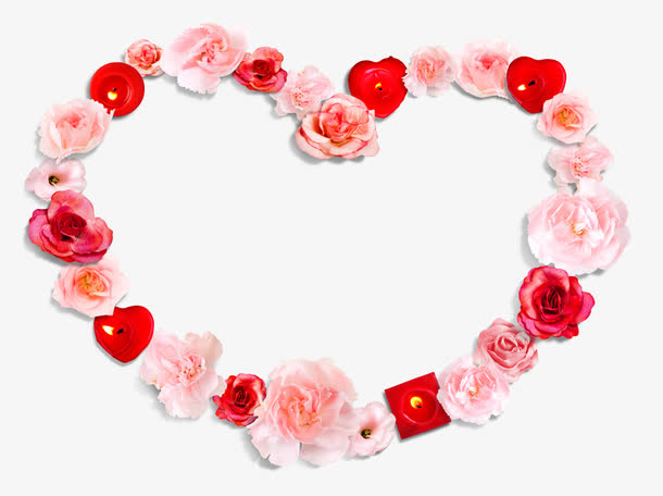 玫瑰花心免抠