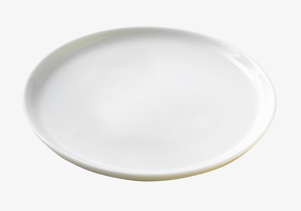 白盘子餐厅盘免抠