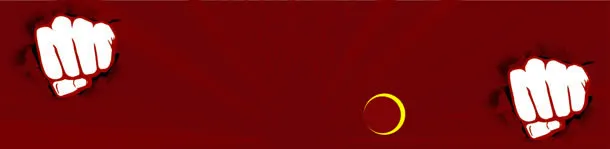 淘宝促销放射线红色背景banner