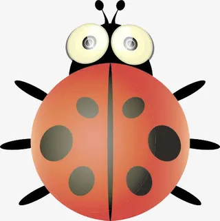 卡通瓢虫免抠