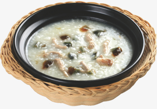 石锅皮蛋瘦肉粥免抠