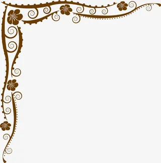 花纹边框传统花纹免抠