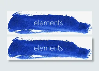 彩色banner矢量素材下载