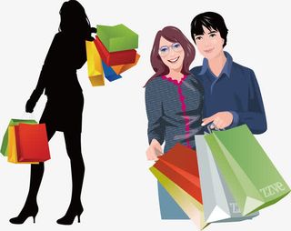 购物礼包免抠