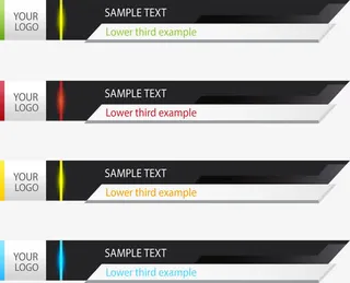 黑色低多边形广告牌免抠