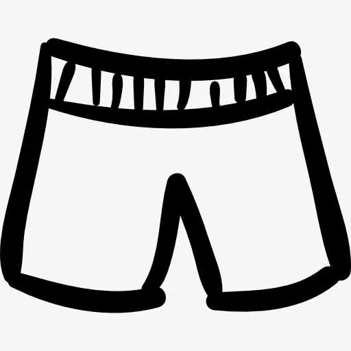 短手画的男性的衣服图标免抠