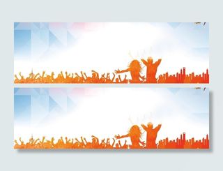 青春激情狂欢背景高清