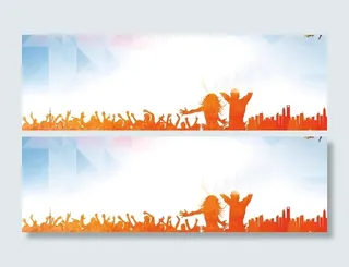 青春激情狂欢背景高清