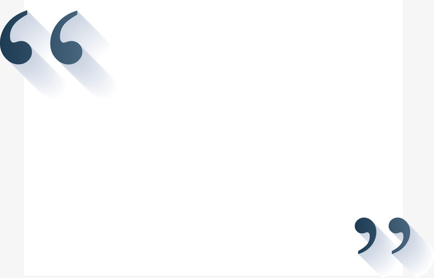 引号装饰素材png图免抠