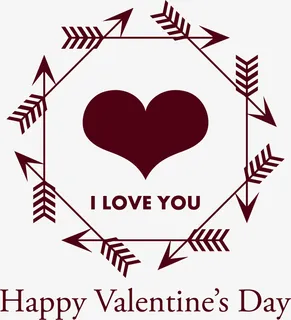 小清新棕色爱心免抠 小清新棕色爱心免抠