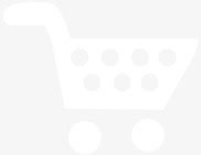 手绘白色购物车图标免抠