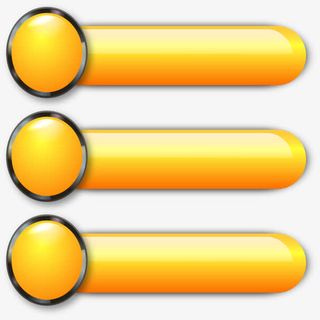 棕色创意标签免抠