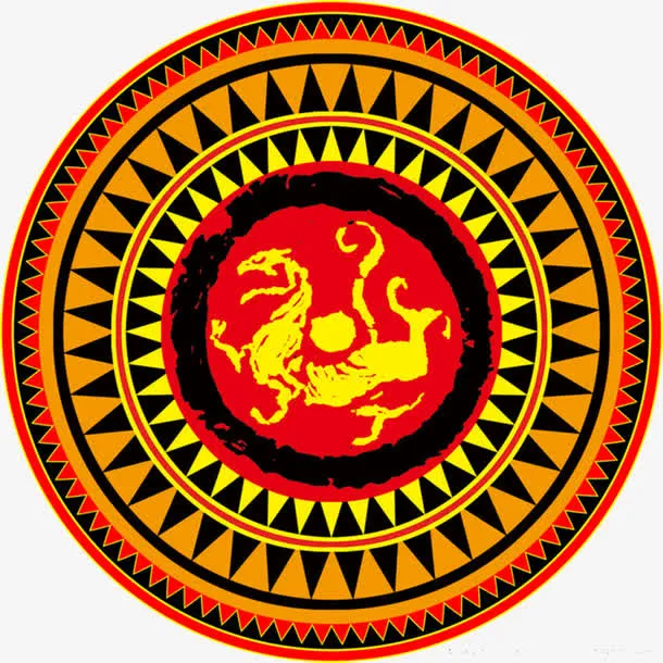 彝族图腾免抠