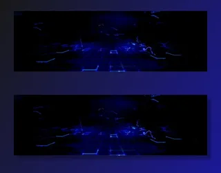 电子科技炫酷banner海报高清