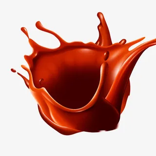 素描手绘巧克力 巧克力喷溅免抠