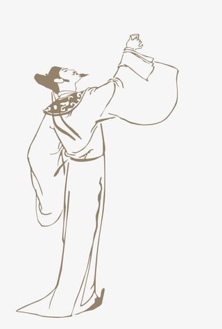 举酒杯古人免抠