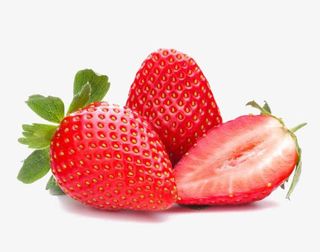 鲜红草莓免抠