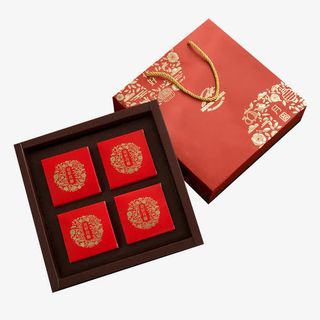 中国风烫金月饼礼盒免抠