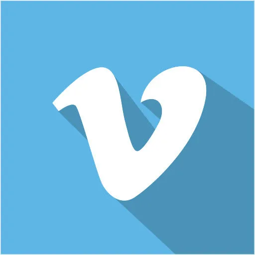 社会媒体平影子集vimeo自由免抠